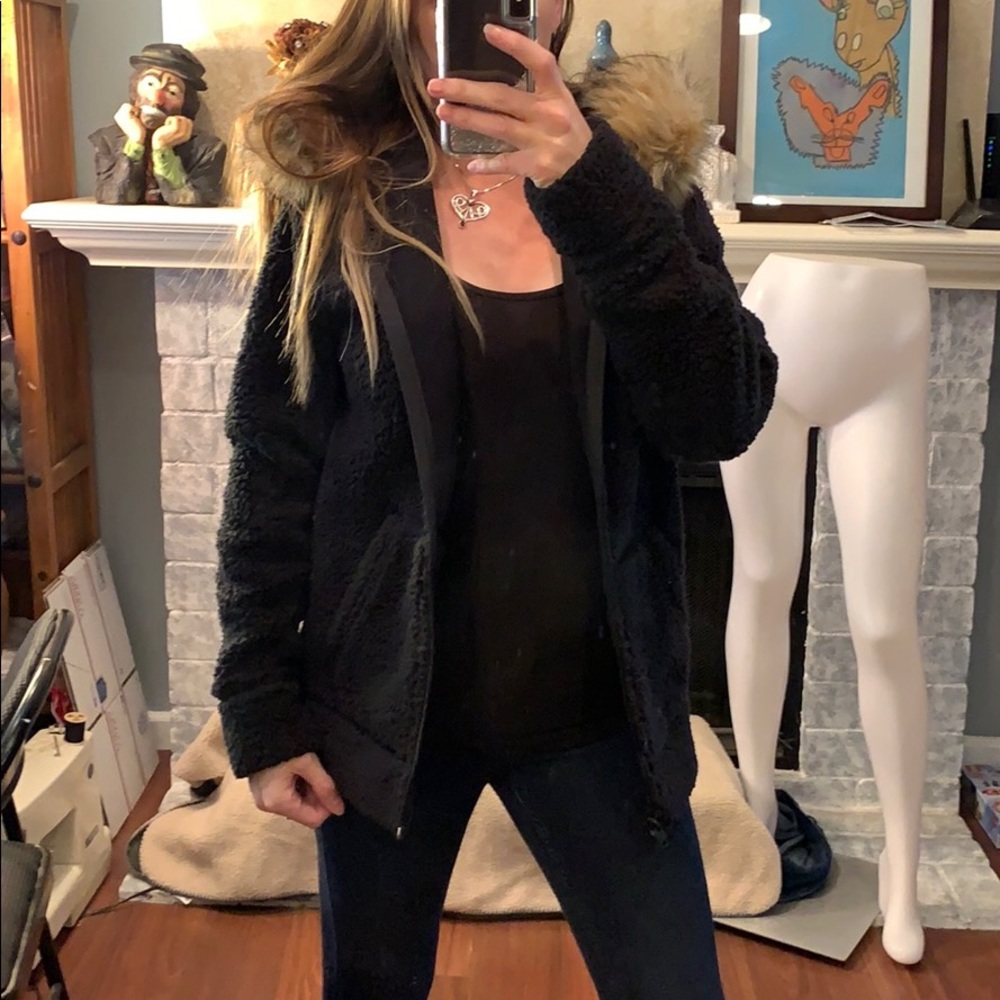 Like New Express Teddy Bear Jacket - image 1